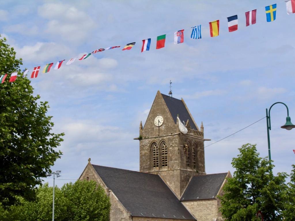 La Forge, Gite Familial,A Sainte Mere Eglise Villa Exteriör bild